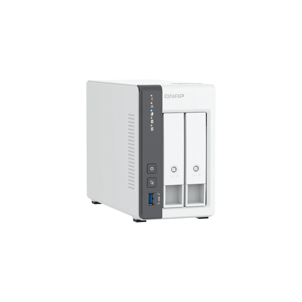 QNAP TS-216G servidor NAS e de armazenamento Tower Cortex-A Cortex-A55 4 GB HDD Branco