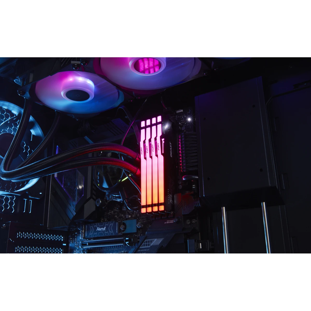 Kingston Technology FURY Beast RGB módulo de memória 64 GB 4 x 16 GB DDR5