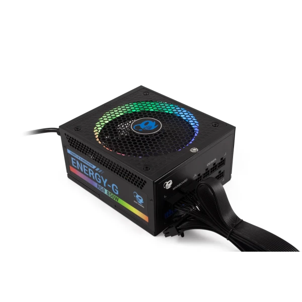 Deep Gaming RGB-850 Rainbow fonte de alimentação 850 W 20+4 pin ATX ATX Preto