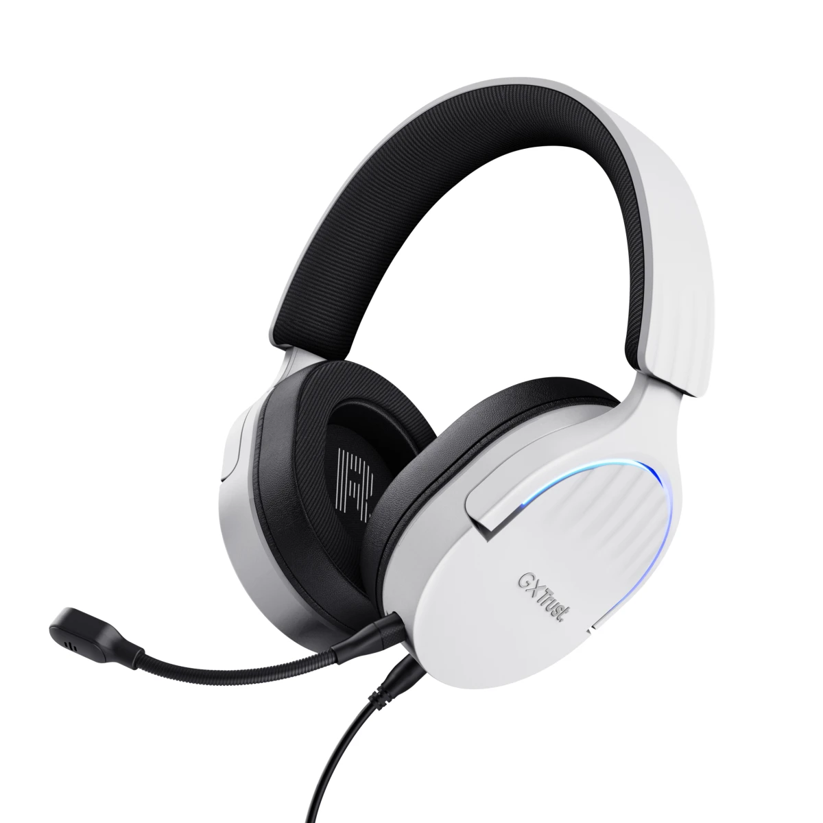 Trust GXT 490 FAYZO Auscultadores Com fios Fita de cabeça Motociclo USB Type-A Preto, Branco