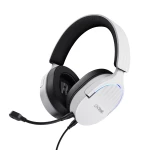 Trust GXT 490 FAYZO Auscultadores Com fios Fita de cabeça Motociclo USB Type-A Preto, Branco