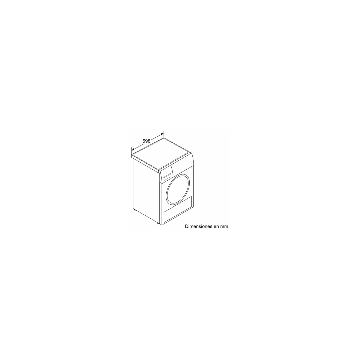 SECADOR DE ROUPA SIEMENS - WQ33G2D0ES -