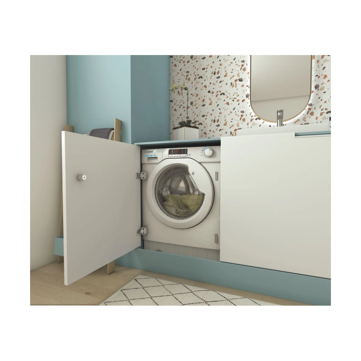 MÁQUINA DE LAVAR ROUPA CANDY - CBW 27D1E-S