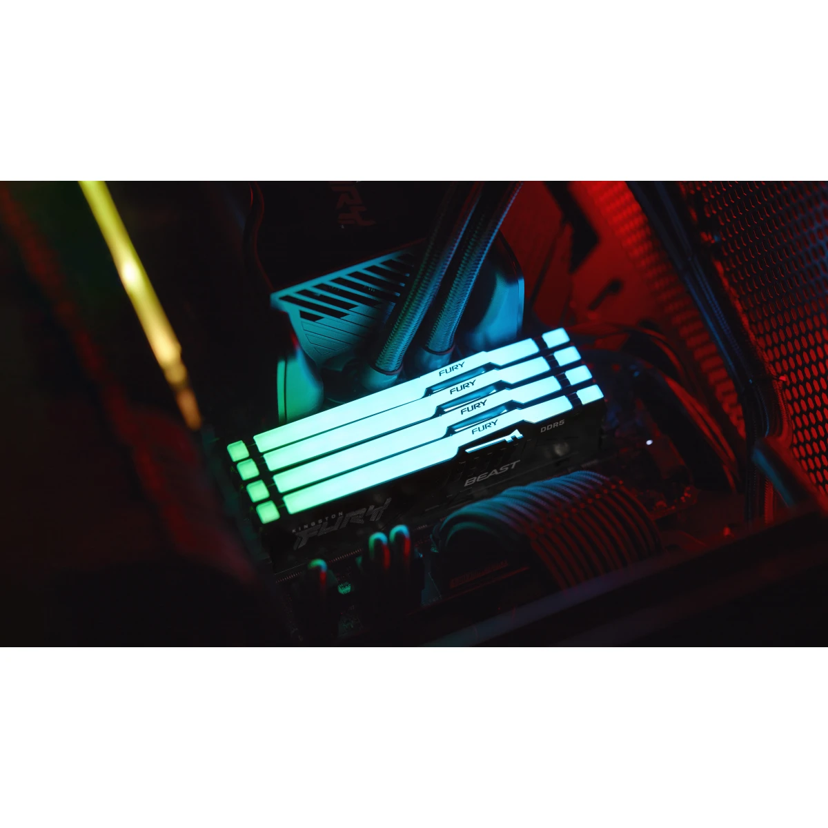 Kingston Technology FURY Beast RGB módulo de memória 64 GB 4 x 16 GB DDR5