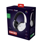 Trust GXT 490 FAYZO Auscultadores Com fios Fita de cabeça Motociclo USB Type-A Preto, Branco