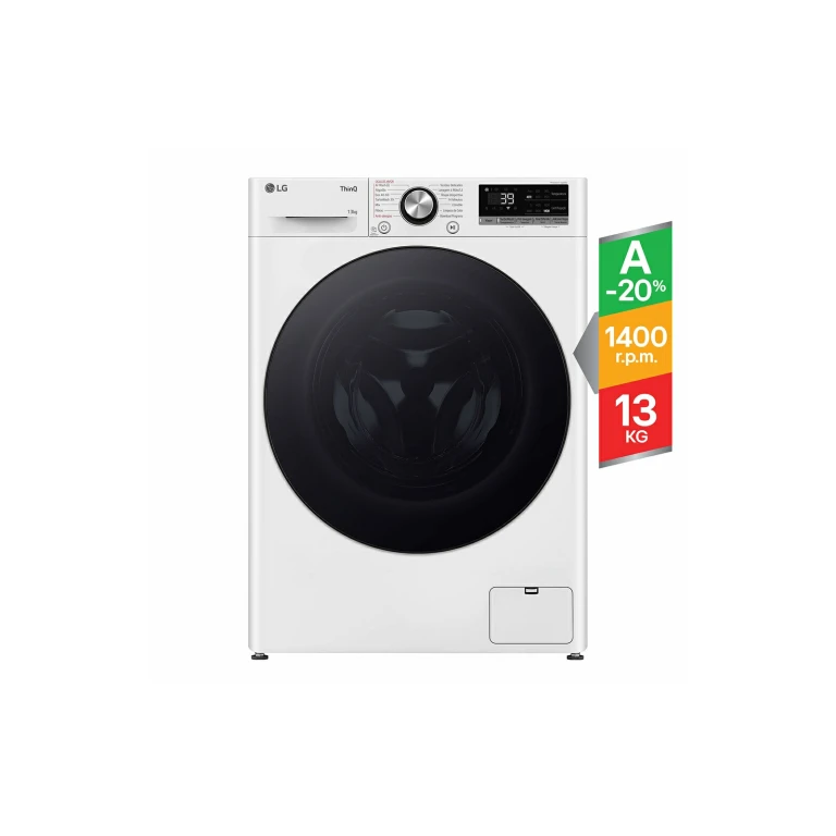 MÁQUINA DE LAVAR ROUPA LG - F4WR7013AGW