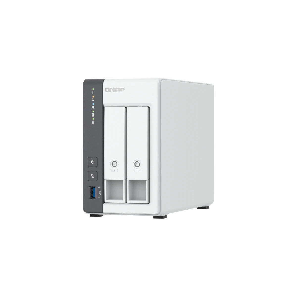 QNAP TS-216G servidor NAS e de armazenamento Tower Cortex-A Cortex-A55 4 GB HDD Branco