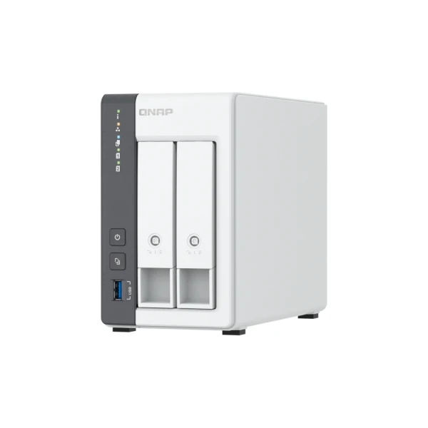 QNAP TS-216G servidor NAS e de armazenamento Tower Cortex-A Cortex-A55 4 GB HDD Branco