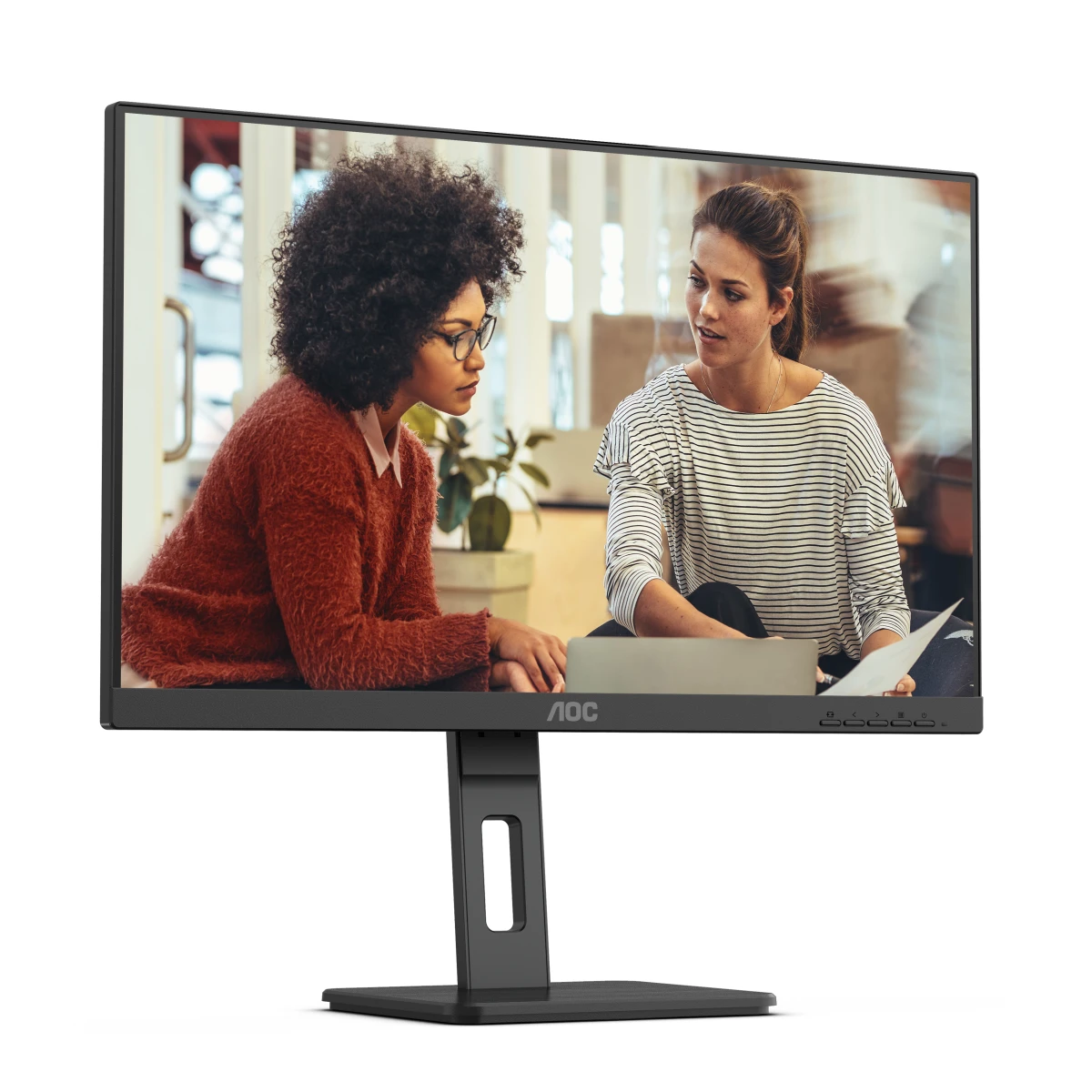 AOC E3 24E3QAF LED display 60,5 cm (23.8") 1920 x 1080 pixels Full HD LCD Preto