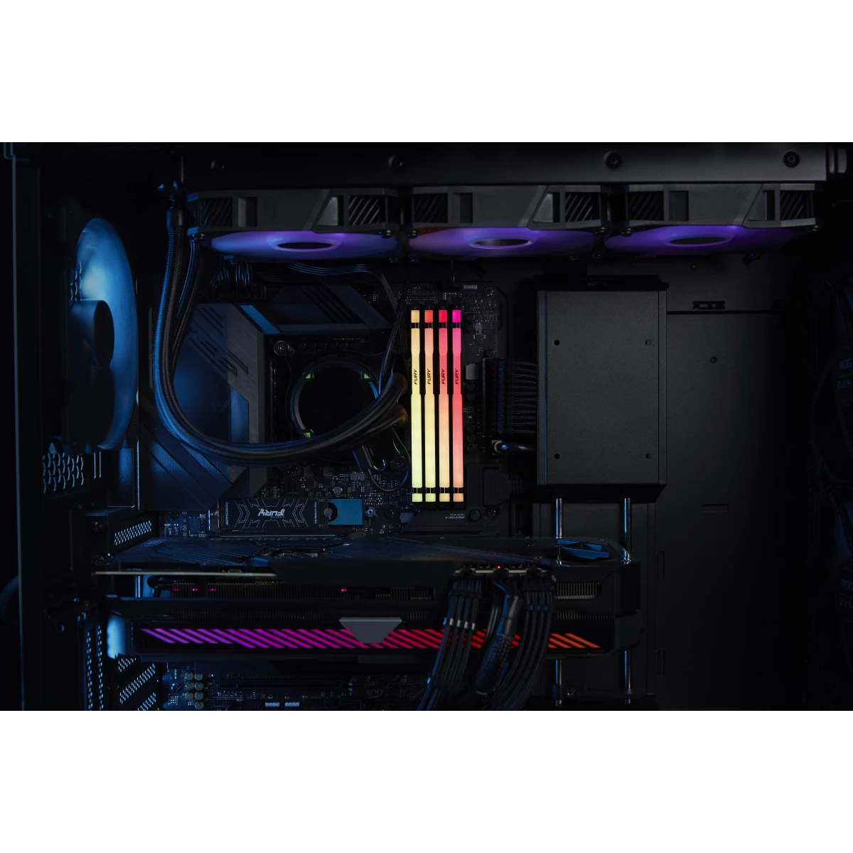 Kingston Technology FURY Beast RGB módulo de memória 64 GB 4 x 16 GB DDR5