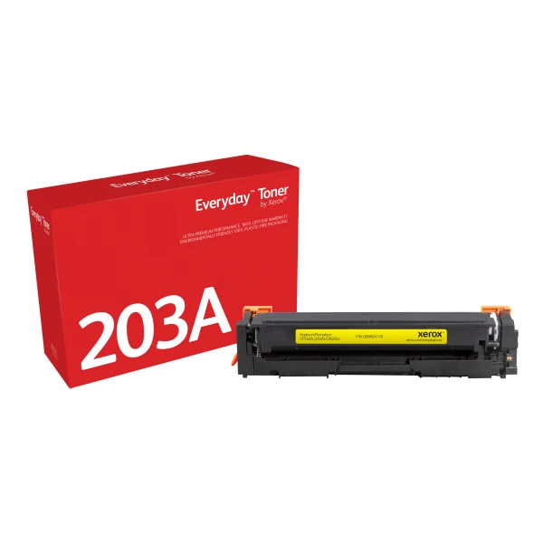 Everyday Toner Amarelo compatível com HP 203A (CF542A), Capacidade padrão