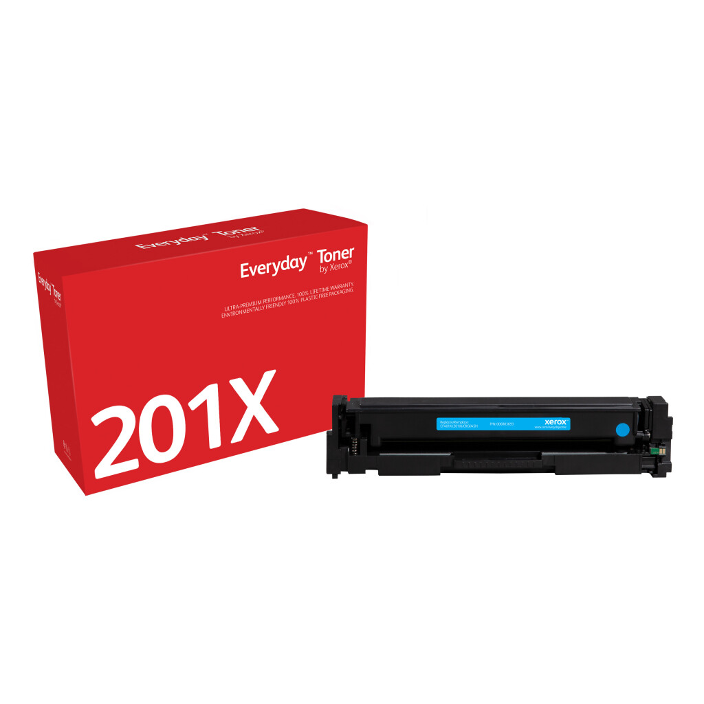 Everyday Toner Azul compatível com HP 201X (CF401X), High capacity