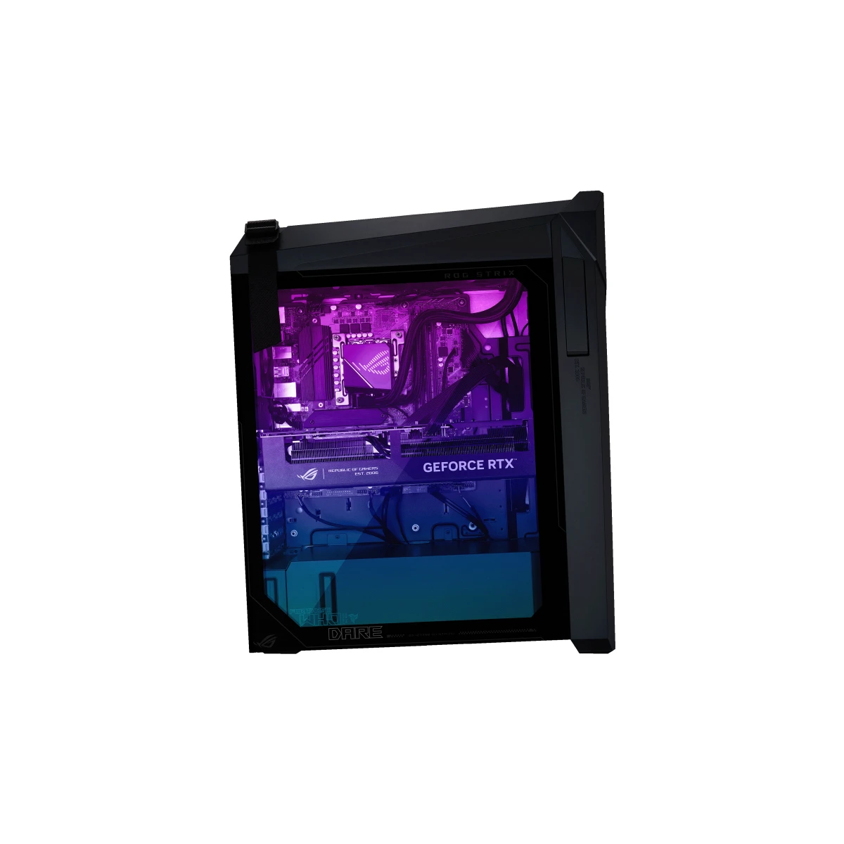 ASUS ROG G16CHR-74DD47PB1 Intel® Core™ i9 i9-14900KF 32 GB DDR5-SDRAM 2 TB SSD NVIDIA GeForce RTX 4070 Windows 11 Home Midi Tower PC Cinzento