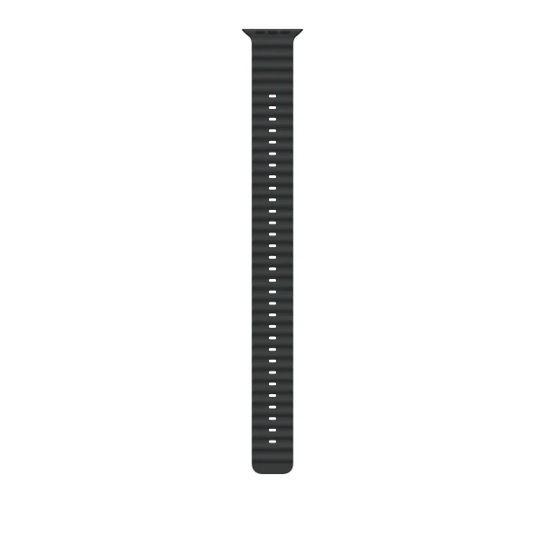 49mm Black Ocean Band Extension - Natural Titanium Finish 
