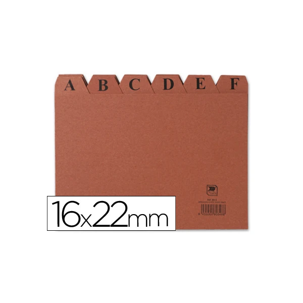 Indices para ficheiro, cartao, 160 x 220 mm