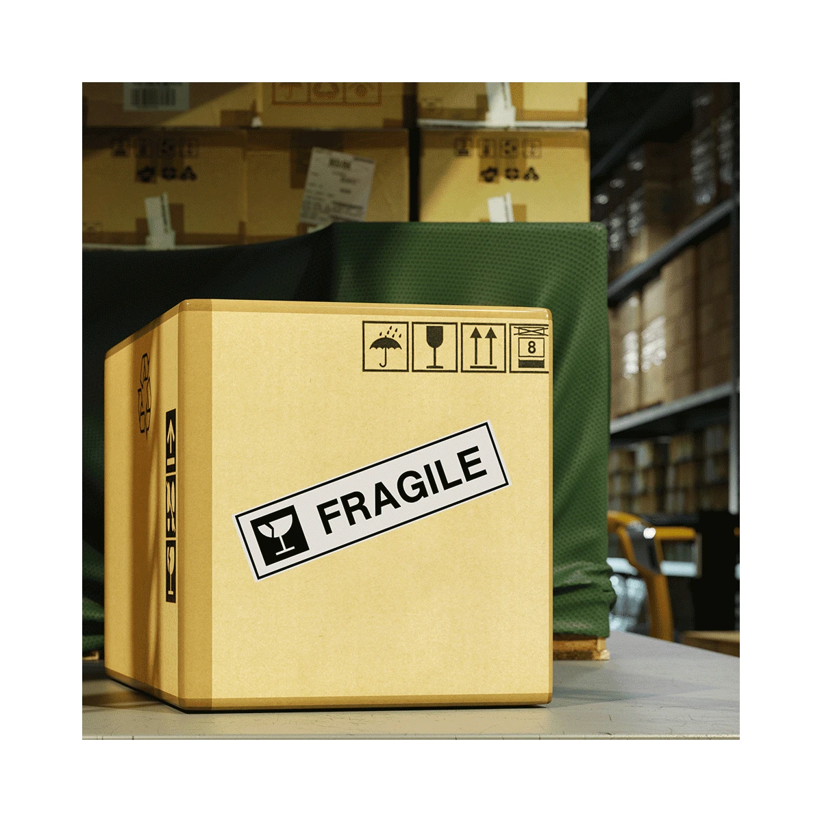 Brother DK-22223 etiqueta para impressão Branco