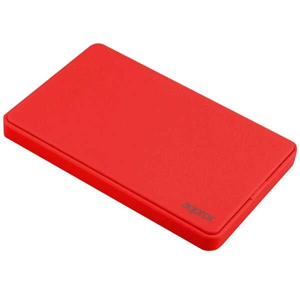 Aprox Externo Carcasa HD 2,5 "SATA -USB 3.0 - Cor vermelha