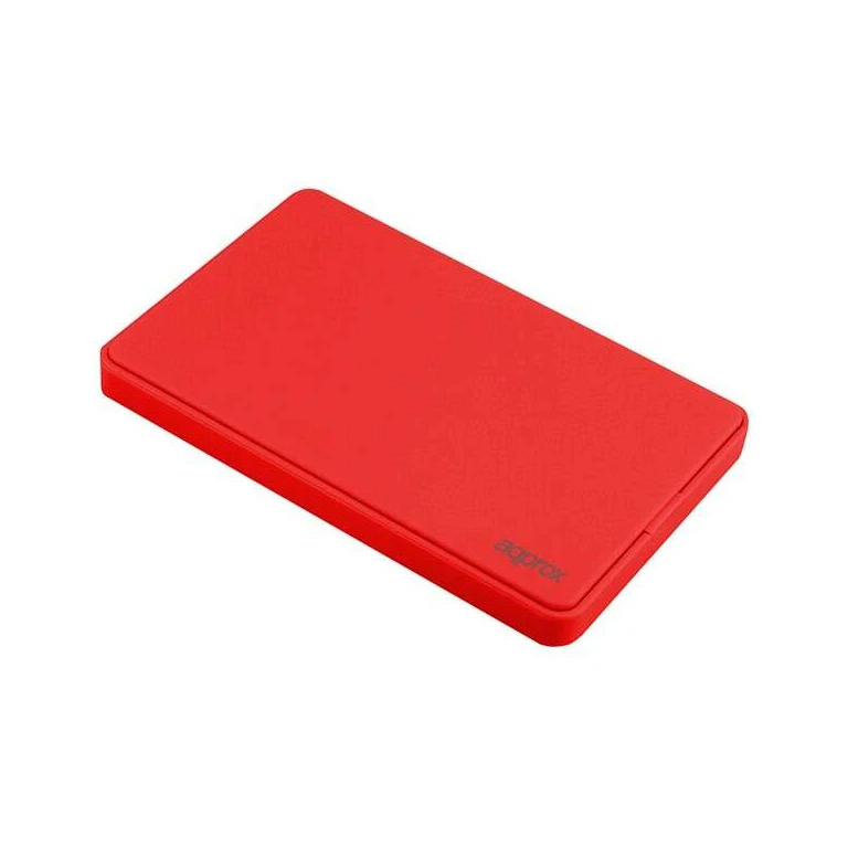Aprox Externo Carcasa HD 2,5 "SATA -USB 3.0 - Cor vermelha