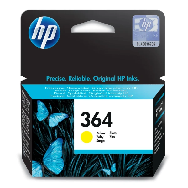 HP Tinteiro Original 364 Amarelo