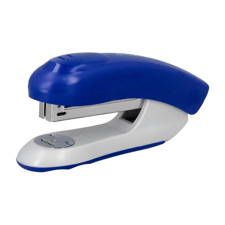 Agrafador q-connect kf14205 plastico abs azul capacidade 20 folhas