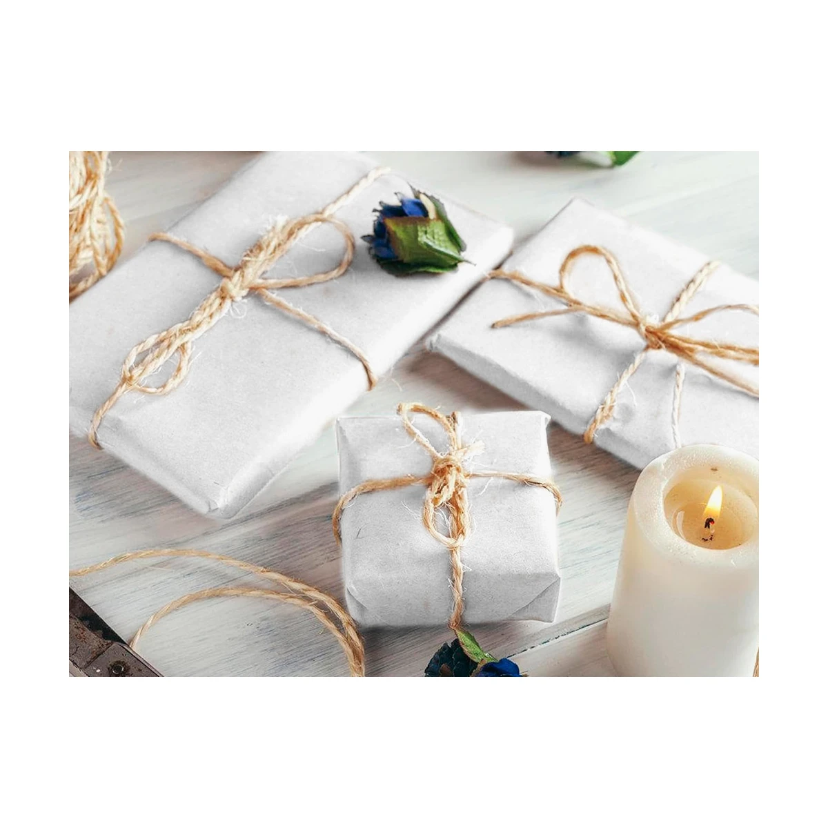 Papel kraft liderpapel branco bobine 1 mt x 417 mt especial para embalagem peso 25 kg