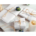 Papel kraft liderpapel branco bobine 1 mt x 417 mt especial para embalagem peso 25 kg