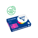 Papel cor trophee a4 80 gr rosa neon embalagem de 500 folhas