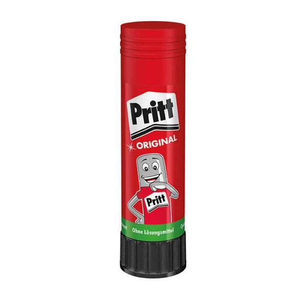 Pritt Cola Grande em Bastão 43grs - Sem Solventes - 97% Ingredientes Naturais - Lavável a 20ºC - Seguro para Crianças
