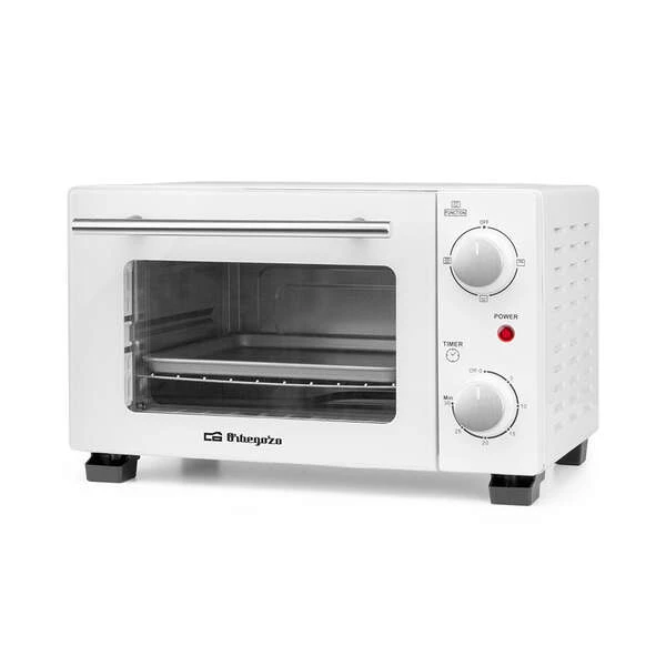 Forno Elétrico Multifunções Orbegozo HO 975 - Potente e Versátil - Ideal para Assar - Gratinar e Aquecer - com Capacidade de 10 Litros e Timer de 30 Minutos