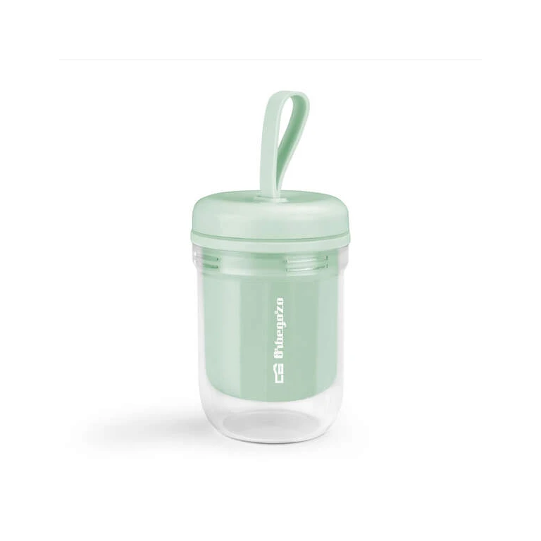 Orbegozo Mini Liquidificador Portátil BV 2500 - Orbegozo Smoothies e Shakes em Qualquer Lugar - Lâminas de Aço Inoxidável - Sistema de Segurança e Proteção contra Superaquecimento