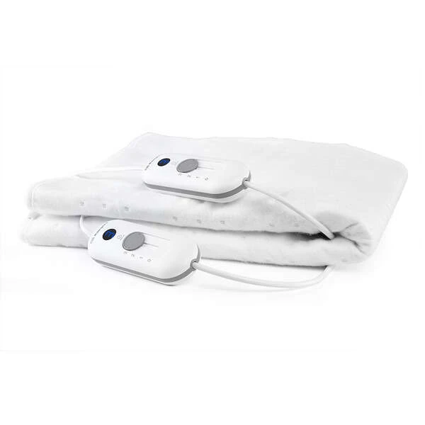 Aquecedor de cama elétrico Orbegozo CAH 1450 - Calor persistente - 3 níveis de potência - Sistema de aquecimento extra nos pés - Ajuste do colchão - Desligamento automático Durma em paz e temperadamente