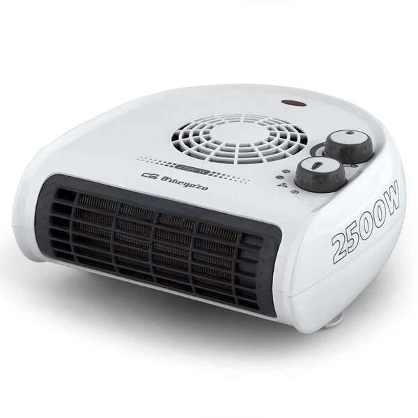 Aquecedor de conforto Orbegozo FH 5030 Aquecimento instantâneo - Termostato ajustável - Função de ventilador - 2500 W - Segurança garantida Aproveite o inverno em casa