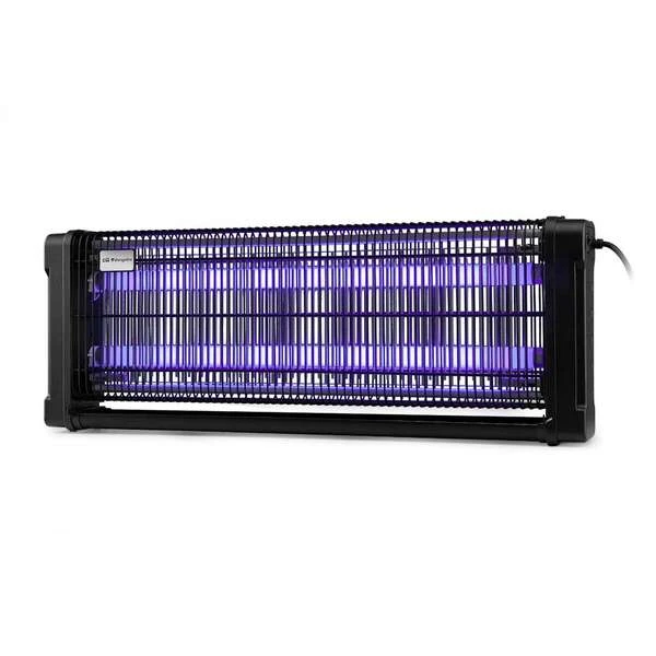 Orbegozo MQ 5040 Assassino Elétrico Ecológico e Eficaz de Mosquitos - Luz Ultravioleta para Atrair Insetos - Grade Protetora e Bandeja Removível - Potência 40W