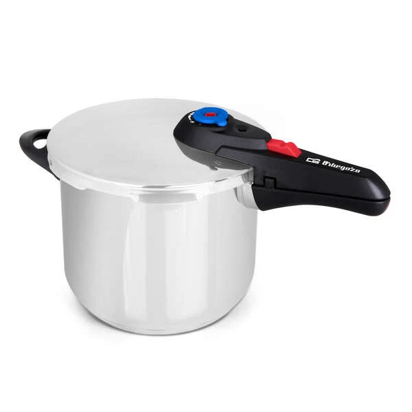 Orbegozo HP 10006 Super Rapid Cooker - Capacidade de 10 litros - Cinco sistemas de segurança - Fundo termodifusor - Adequado para todos os tipos de incêndios