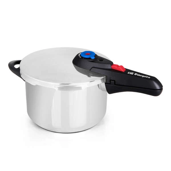 Orbegozo HP 6006 Super Rapid Cooker - Capacidade de 6 litros - Cinco sistemas de segurança - Fundo termodifusor - Adequado para todos os tipos de incêndios