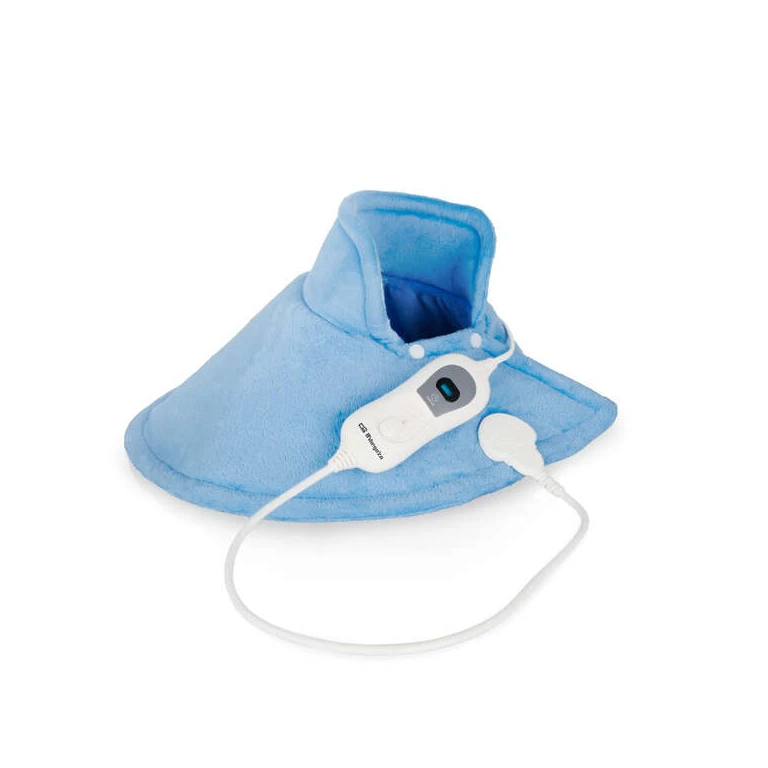 Cobertor elétrico Orbegozo AHC 4200 Cervical Relax - Design exclusivo para cervicais - 6 níveis de potência - Desligamento automático - Capa lavável - Portátil e compacto