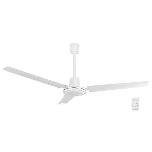 Orbegozo CF 86140 Ventilador de Teto Elegante e Funcional - Interruptor de Parede - 5 Velocidades - Potência 70W - 140cm Diâmetro - Branco