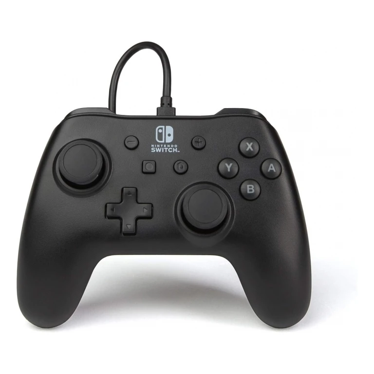 Powra mando com cabo para Nintendo Switch - cor preta