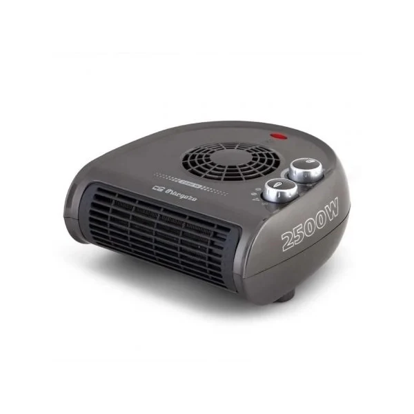 Aquecedor Orbegozo FH 5131 2500W - Termostato ajustável - Seletor rotativo de 3 posições - 2 níveis de potência - Função ventilador