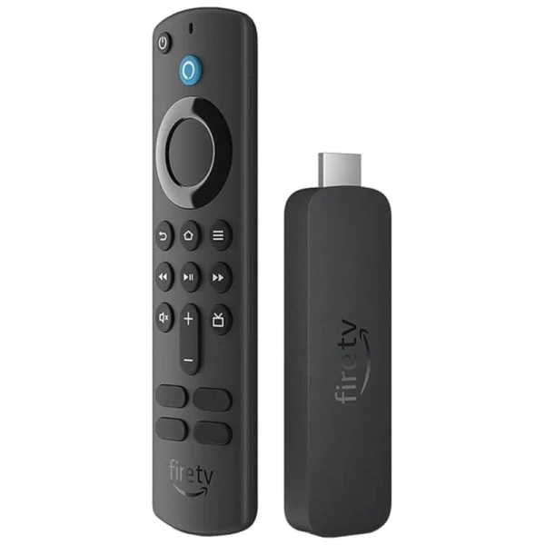 Amazon Fire TV Stick 4K Wi-Fi 6E Bluetooth 5.2 - Resolução até 4K - Dolby Vision-Atmos e HDR10+ - Capacidade de 8 GB - Conector HDMI - Controle de voz Alexa
