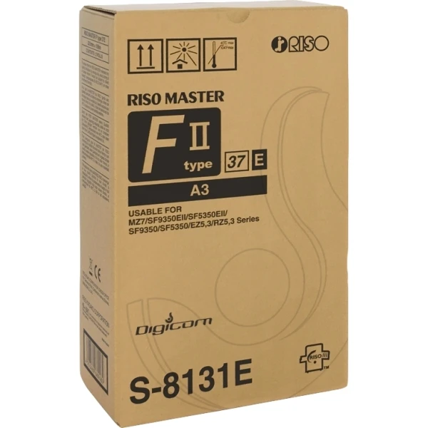 Riso S8131E Rollo de Thermica Transfer Maestro original A3, Z-Tipo 37, PU = 2