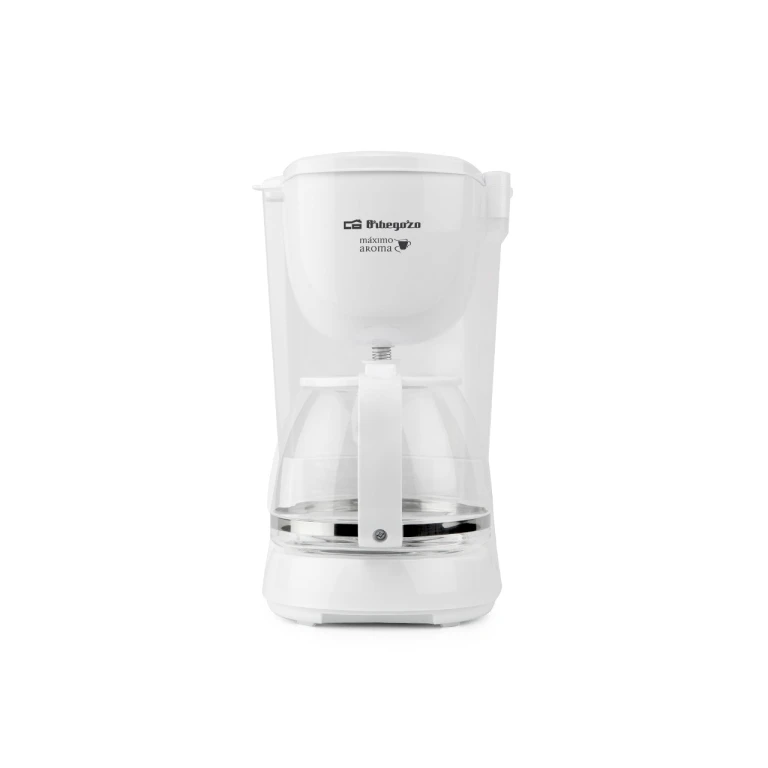 Orbegozo CG 4051 GOTEO CAFELA MACHINE - CAPAÇÃO PARA 12 TAZAS - CRISTAL JARRA de 1,25L - Filtro permanente - Deposito com Agua Indicador - Mantendo calor por 30 minutos - cor branca