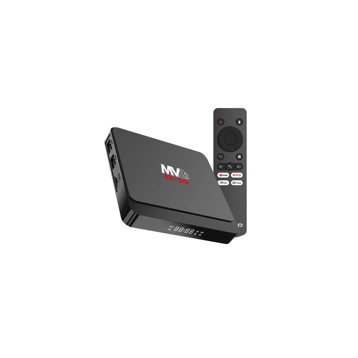 Mini PC Mini PC Smart TV MV21 4K 5G - Android 13 - Quad Core - 2 GB de RAM - 16 GB -