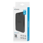 AISENS ASE-2519B Caixa para Discos Rígidos Compartimento HDD/SSD Preto 2.5"