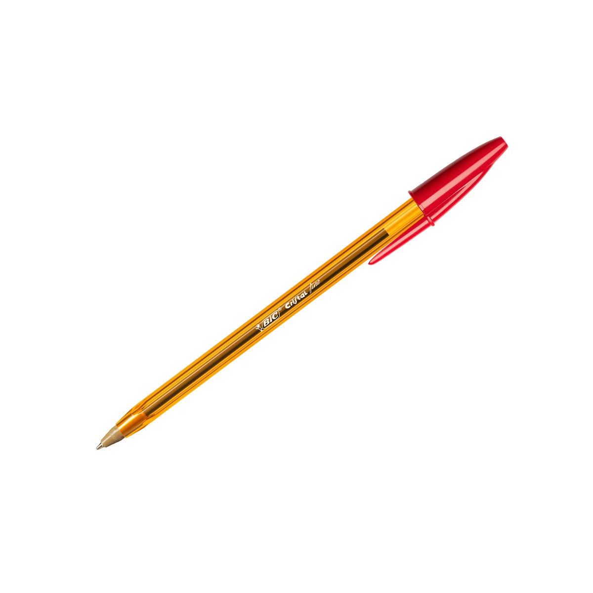 Esferografica bic cristal ponta fina vermelho