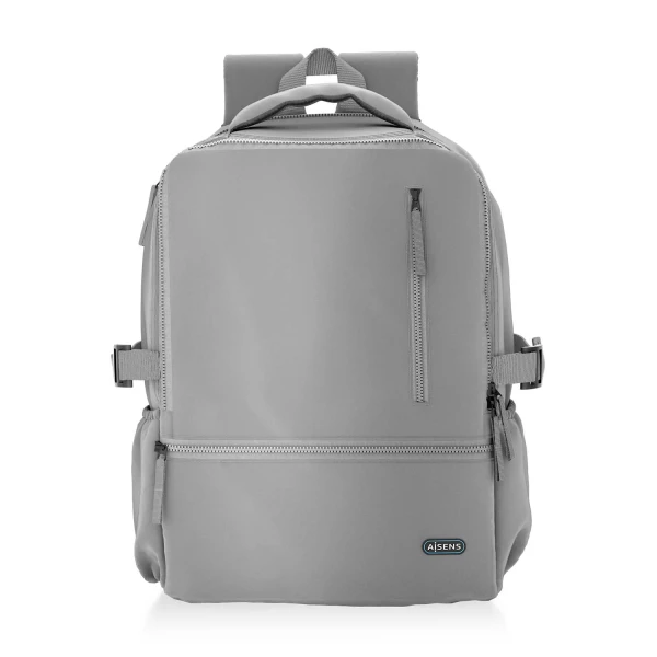 AISENS ASBG-BP087-GR mala para portáteis 39,6 cm (15.6") Mochila Cinzento