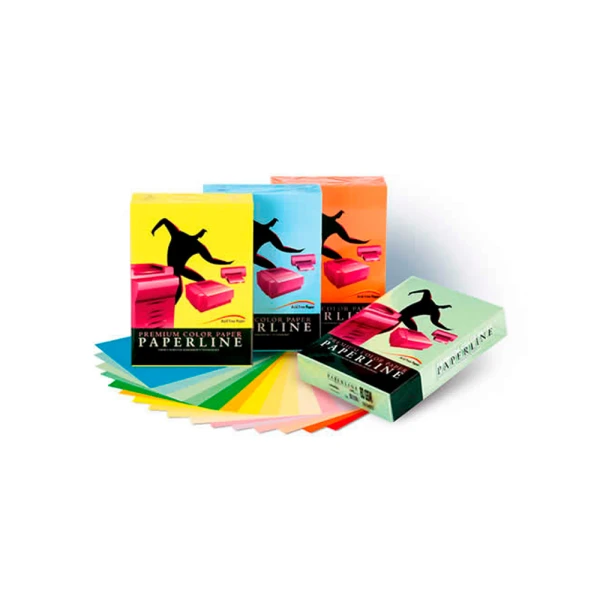 Papel color fabrisa a4 80 gr azul claro paquete de 500 hojas