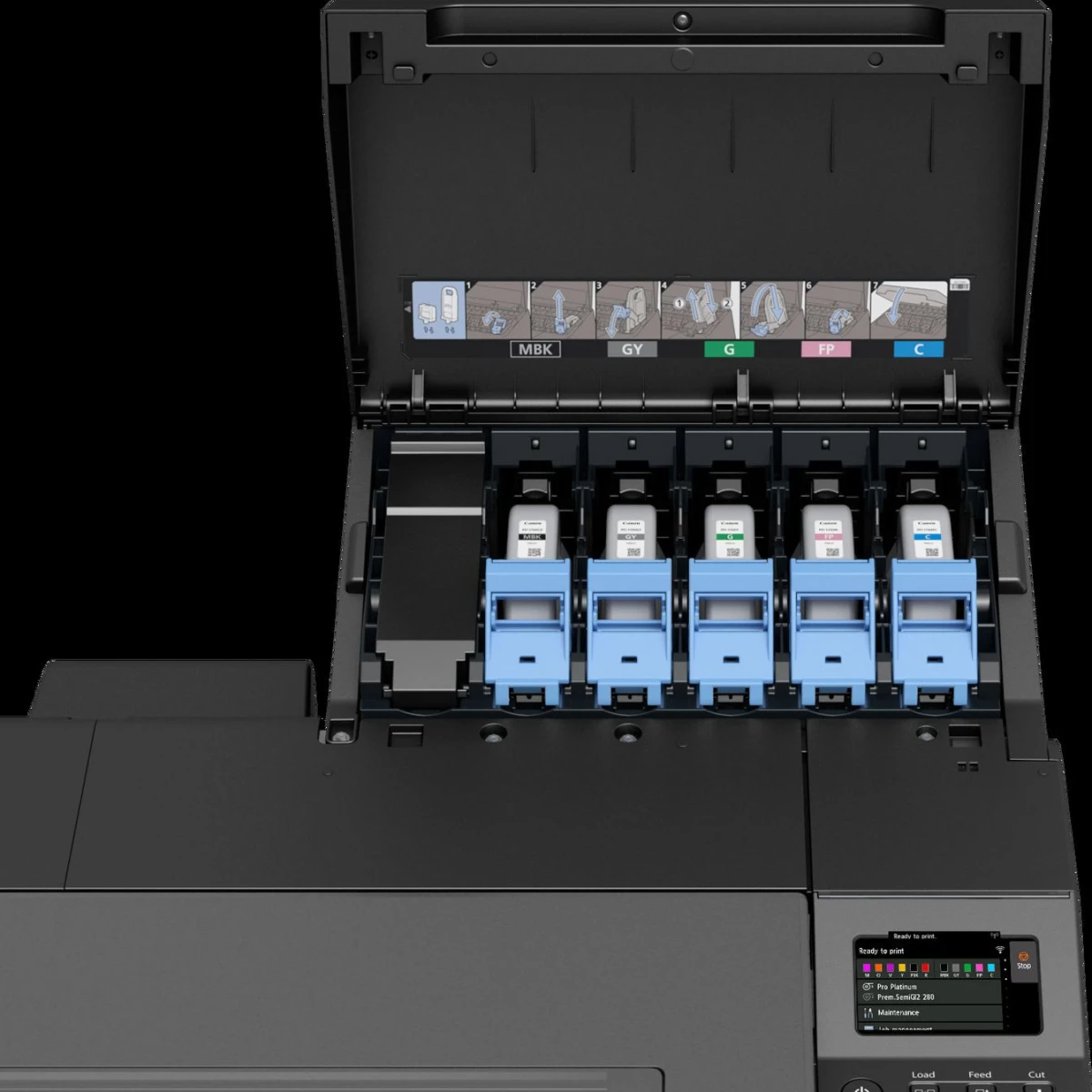 Canon imagePROGRAF GP-2000 impressora de grande formato Wi-Fi Jato de tinta térmico Cor 2400 x 1200 DPI A1 (594 x 841 mm) Ethernet LAN
