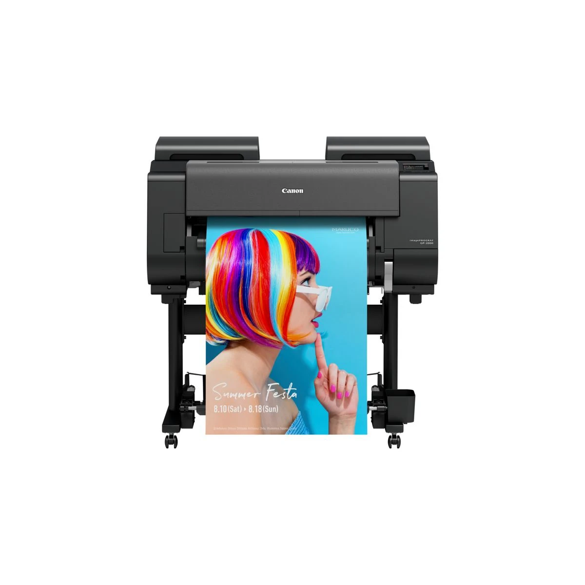 Canon imagePROGRAF GP-2000 impressora de grande formato Wi-Fi Jato de tinta térmico Cor 2400 x 1200 DPI A1 (594 x 841 mm) Ethernet LAN