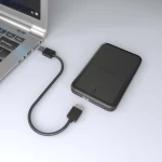 AISENS ASE-2519B Caixa para Discos Rígidos Compartimento HDD/SSD Preto 2.5"